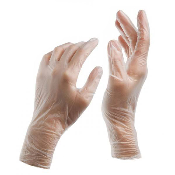 دستکش وینیل (در ۳ سایز S و M و L )